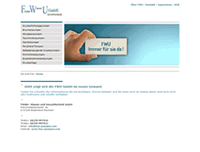 Tablet Screenshot of fwu-pumpen.com